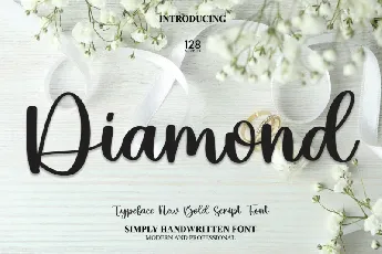 Diamond Script font