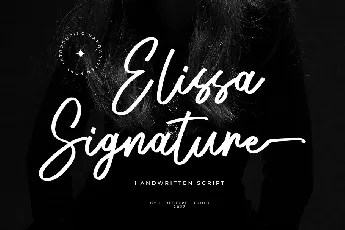 Elissa Signature font