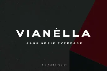 Vianella Sans Serif font