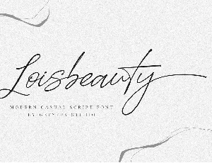 Loisbeauty font