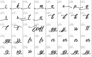 Weather Sunday Script font