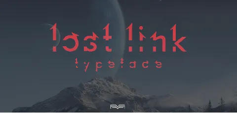 Lost Link font