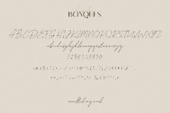 Angelic Bonques Duo font