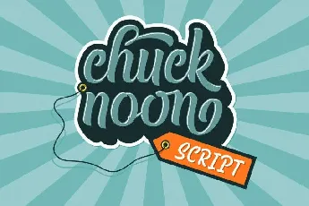 Chuck Noon Script font