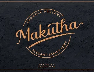 Makutha font