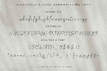 Airadhilla Demo font