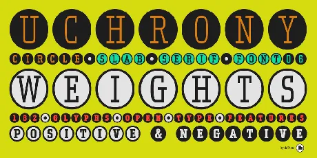 Uchrony Circle font