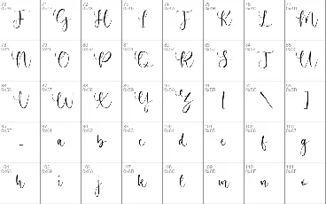 Cristhine font