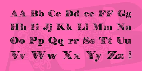 Flory font