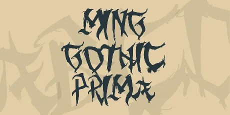 Ming Gothic Prima font