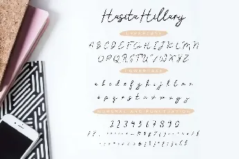 Hasita Hillary Demo font