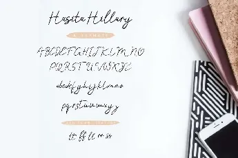 Hasita Hillary Demo font