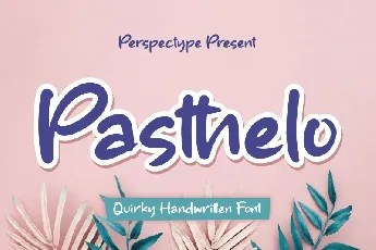 Pasthelo font