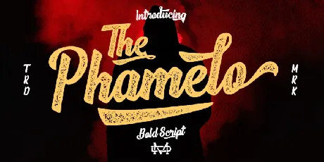 Phamelo Script font