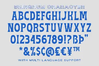 Bringhum font