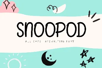 SNOOPOD Demo font