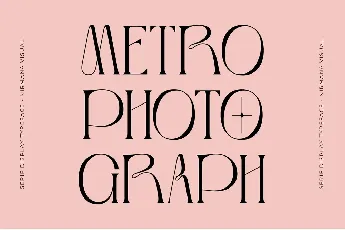 Metro Photograph - Demo Version font