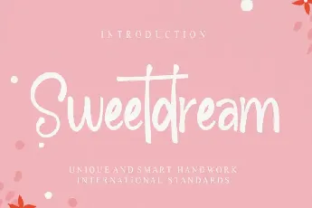 Sweetdream Brush font