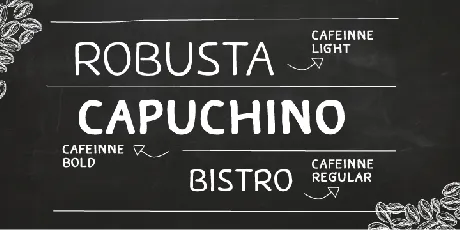 Caffeine font family