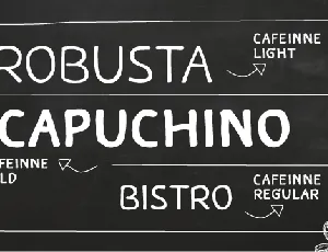 Caffeine font family