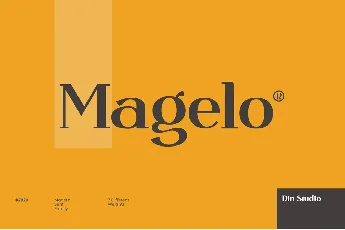 Magelo font