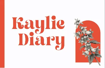 Kaylie Diary font