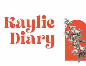 Kaylie Diary font