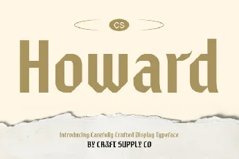 CS Howard font