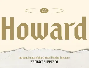 CS Howard font