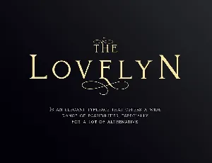 Lovelyn Typeface font