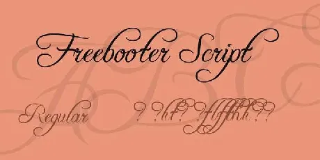 Freebooter font