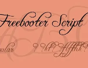 Freebooter font