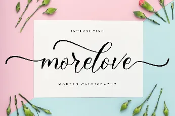 Morelove font