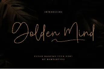 Golden Mind font