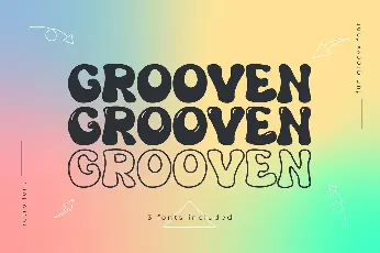 Grooven font