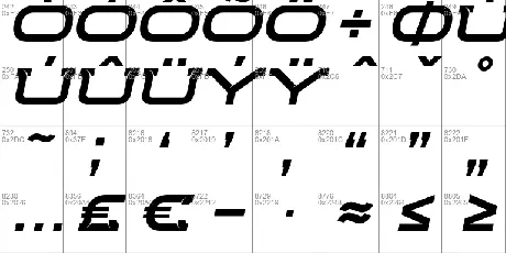 Creword font