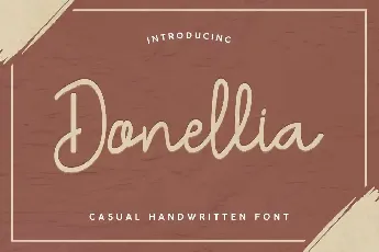 Donellia Demo font