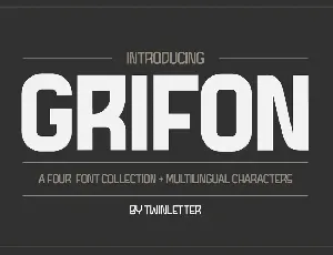 Grifon font