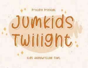 Jumkids Twilight font