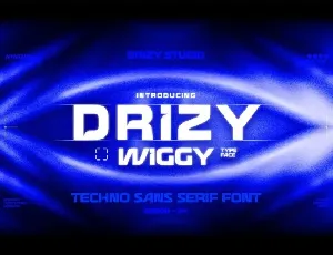 Drizy Wiggy font
