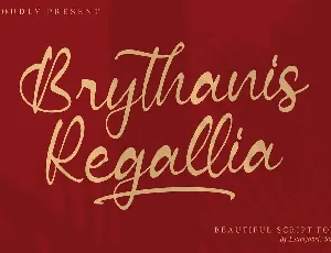 Brythanis Regallia font