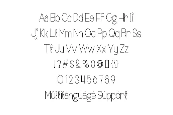 Allegany Demo font