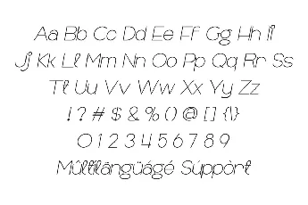 Allegany Demo font