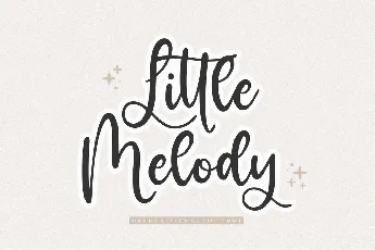 Little Melody font