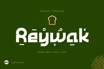 Reywak font