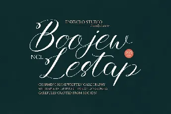 NCL Boojew Lestap font