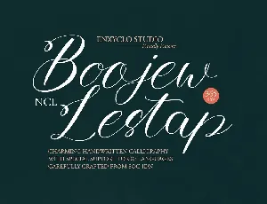 NCL Boojew Lestap font