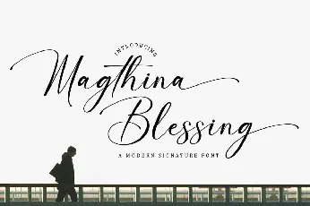 Magthina Blessing font