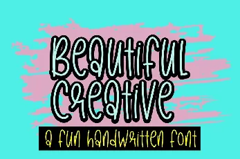 Beautiful Creative font