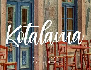 Koatalama font